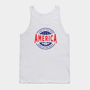 Home Of the Brave Design! Tank Top